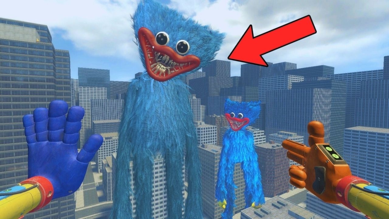 YARALI VE KORKUNÇ HUGGY WUGGY POPPY PLAYTIME GARRY'S MOD