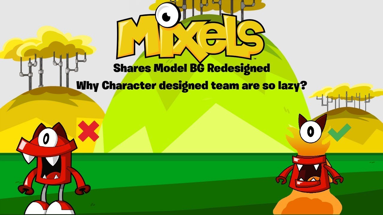 Mixels: Shares Model BG Redesigned