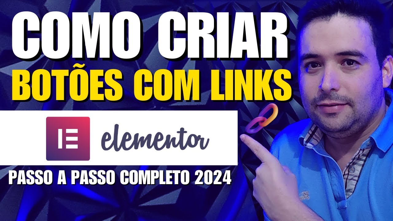 Como Colocar Botão com Links no Elementor Tutorial Completo Botão Clicável com Efeitos no Elementor