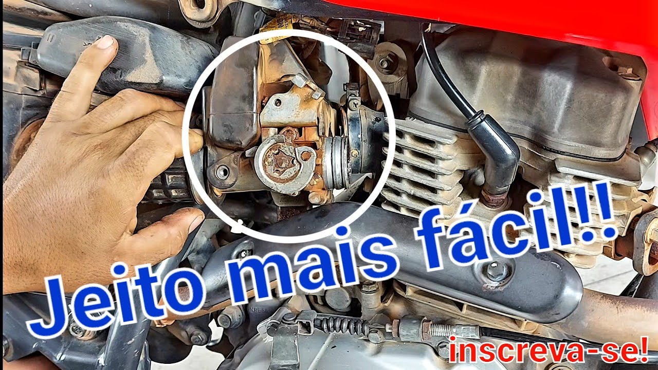 Como desmontar sistema de injeção da bros de jeito fácil