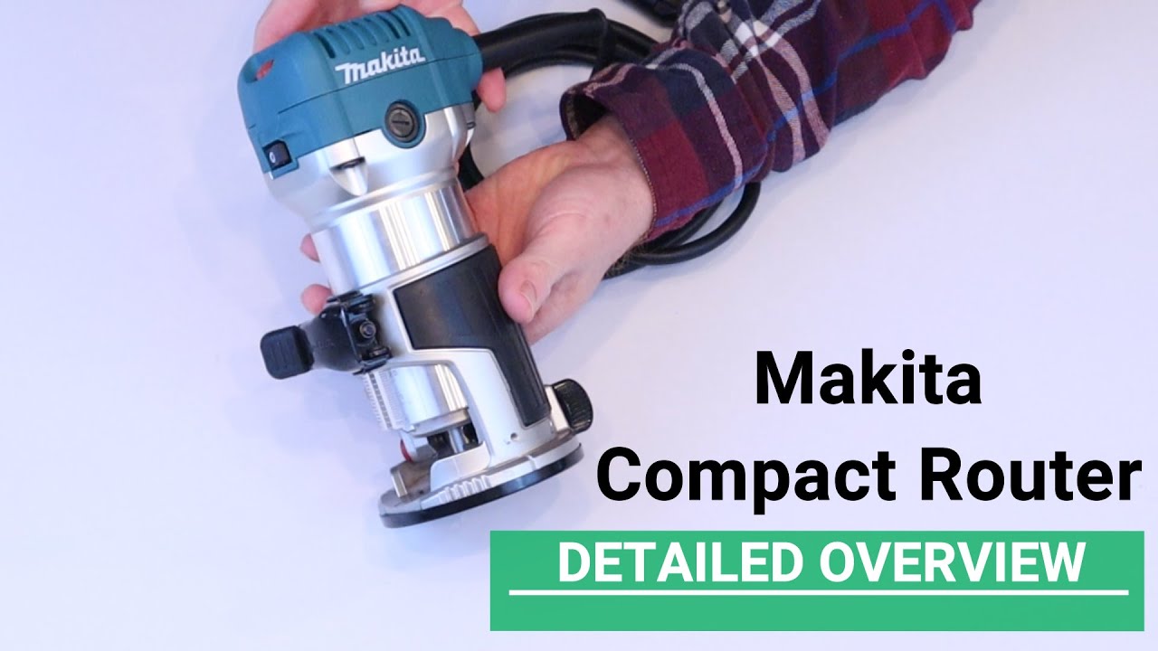 Makita Compact Router Kit RT0701CX7 | Overview | First Impression | Model RT0701C | Up Close View