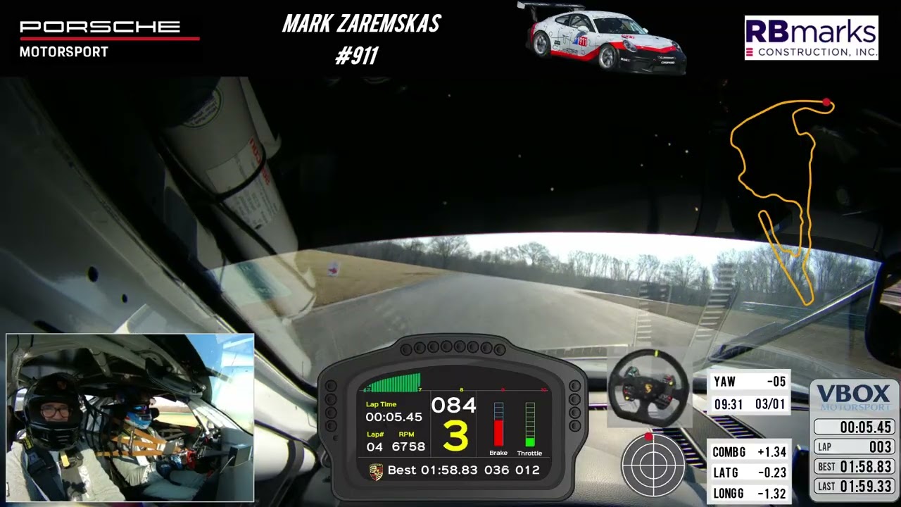 Ken M. - VIR - 991.2 GT3 Cup - 3-1-26