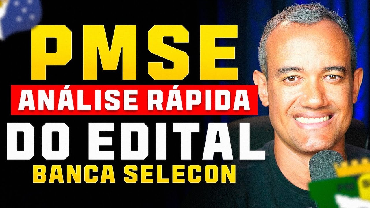 SAIU EDITAL PMSE: AN&Aacute;LISE R&Aacute;PIDA DO EDITAL, concurso pmse 2024