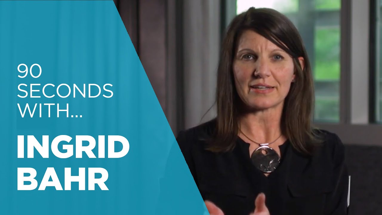 90 Seconds With...Ingrid Bahr - Performance Optimisation