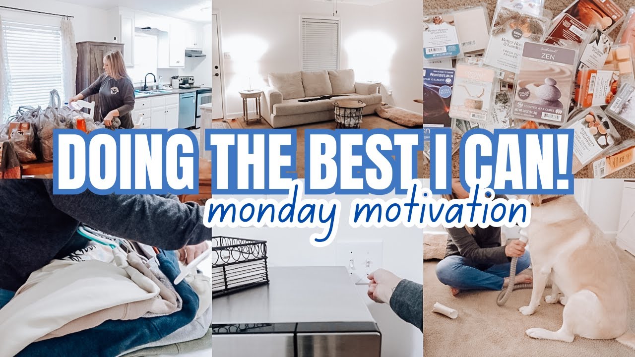 WORKING HOMEMAKER MOTIVATION | MONDAY CLEAN WITH ME | WEEKLY CLEANING MOTIVATION