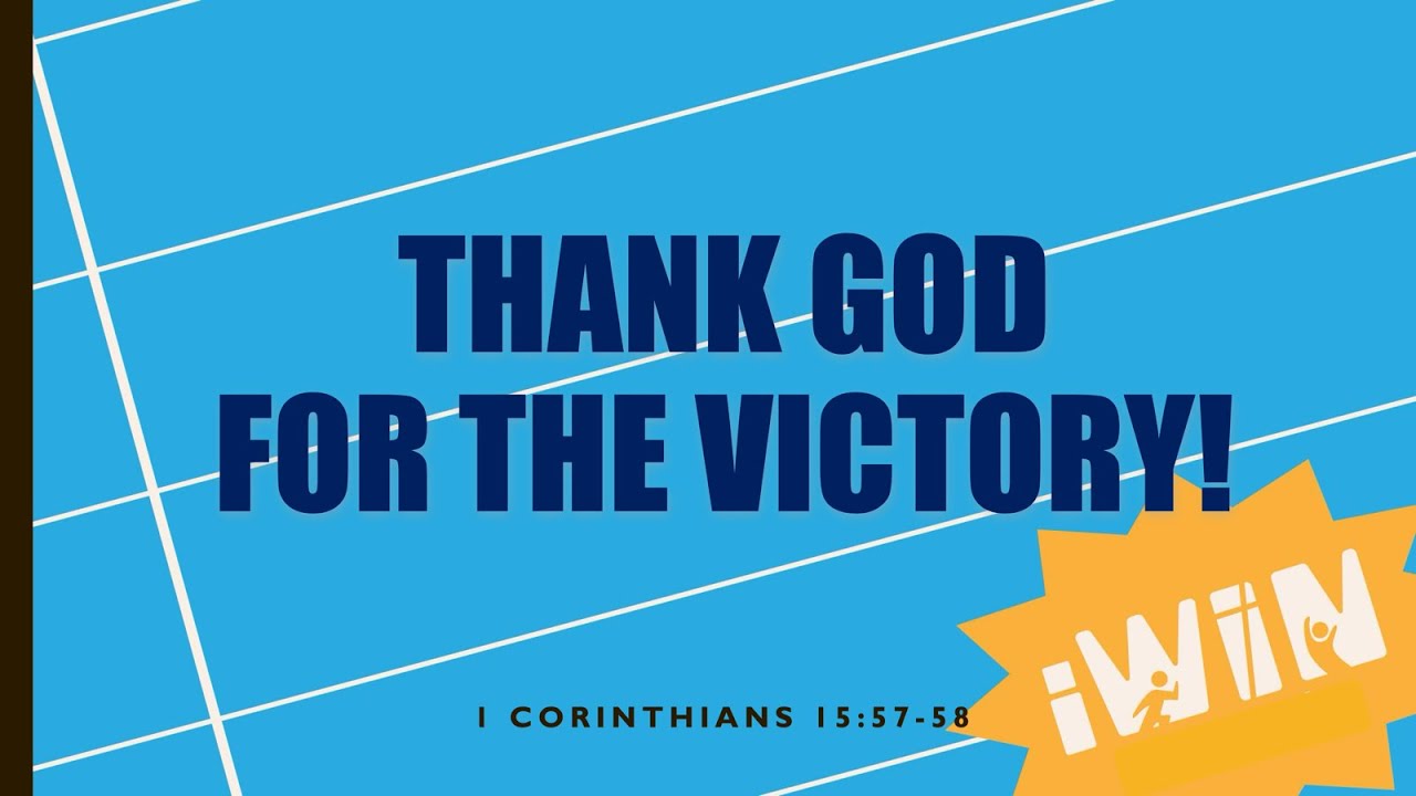 Thank God for the Victory | WINNING | WINOntario Online Service