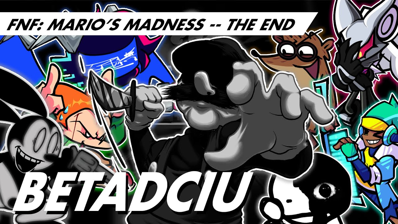The End V2, But Every Turn A Different Character Is Used || FNF: Mario's Madness V2 BETADCIU