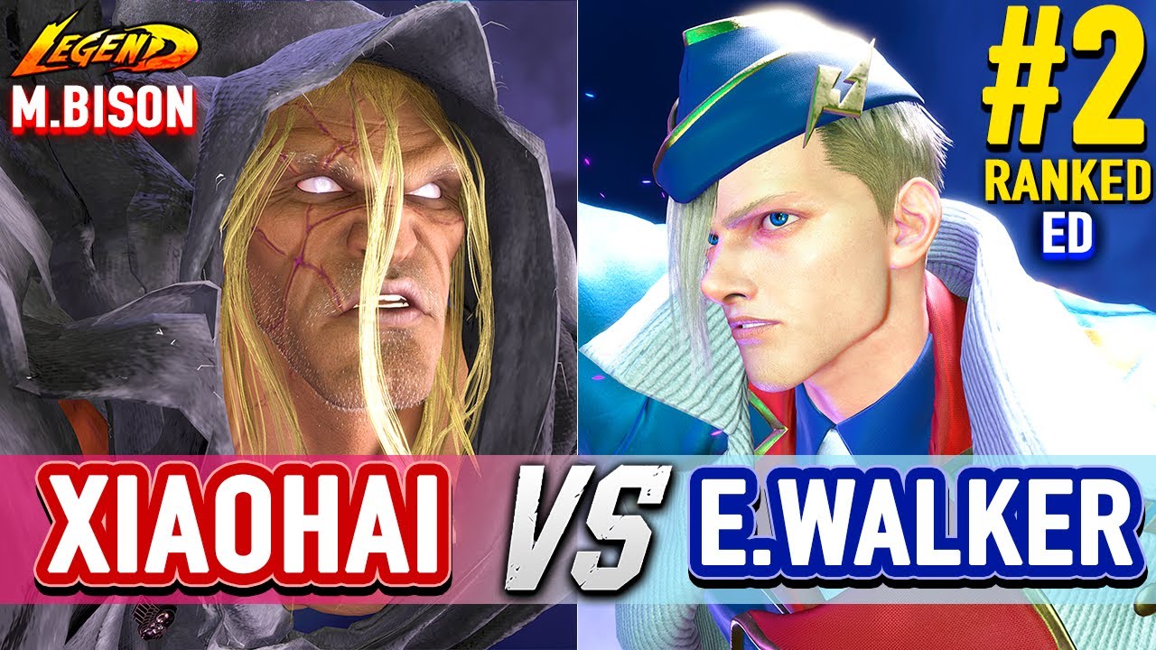 SF6 🔥 XIAOHAI (M.Bison) vs ENDING WALKER (#2 Ranked Ed) 🔥 Street Fighter 6 High Level Gameplay