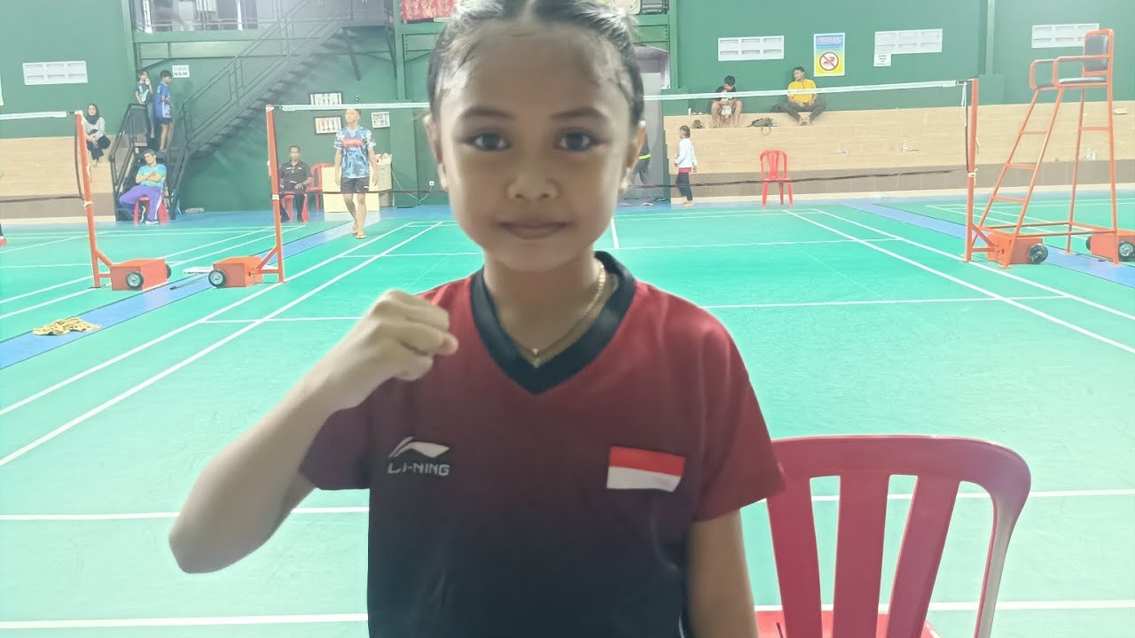 Semifinal Sayap Putih Yogyakarta Challenge 2025 Tunggal Usia Dini Putri