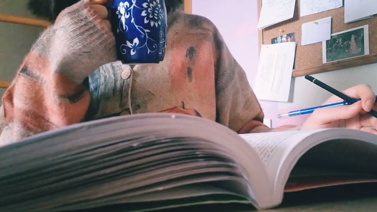 study w me 1 - short session, rain sounds 