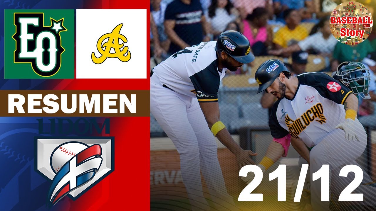 Resumen: Águilas Cibaeñas Vs. Estrellas Orientales Serie Regular  (21/12/2025)