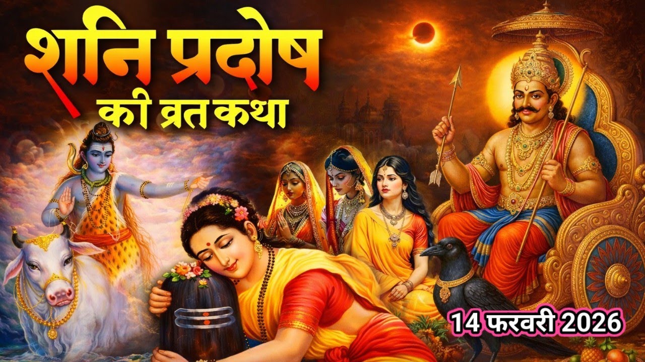 फाल्गुन मास की शनि प्रदोष व्रत कथा/Shani pradosh vrat katha/शनि देव की कृपा पाने के लिए सुने ये कथा