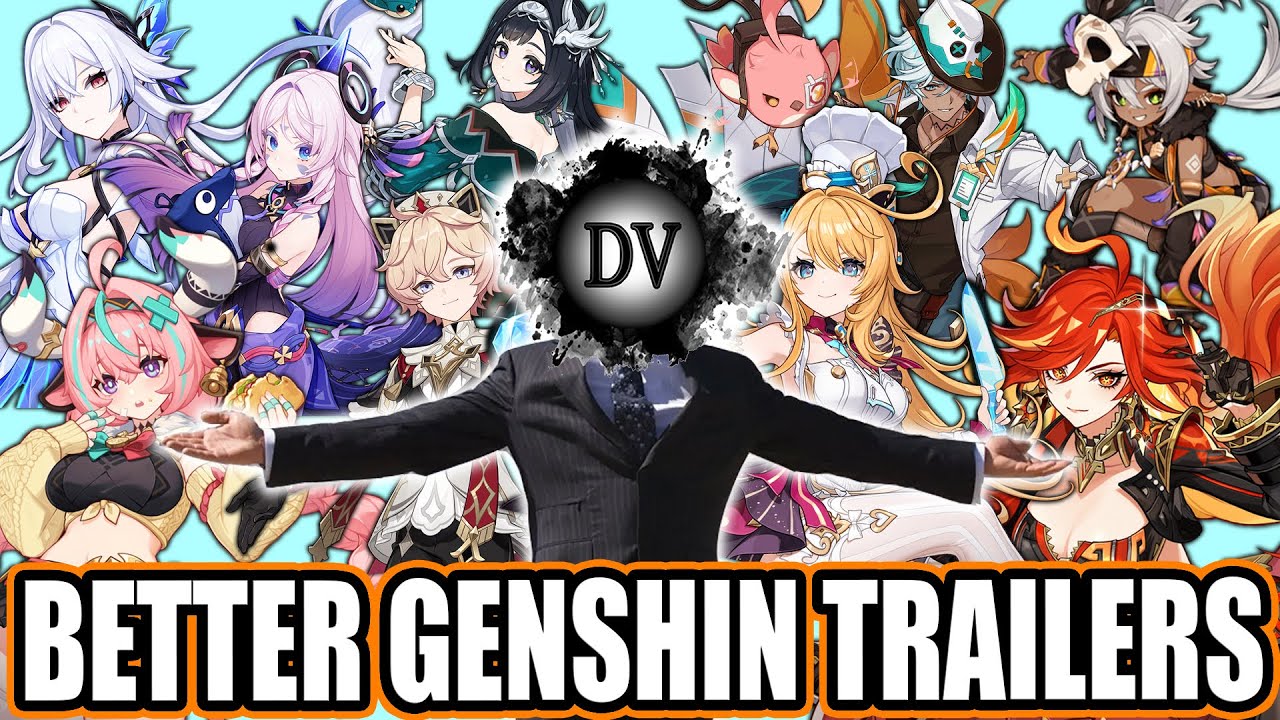 STAR RAIL Player REACTS To The LATEST GENSHIN CHARACTER TRAILERS | COOK FOR ME HOYO! I'm Hungry