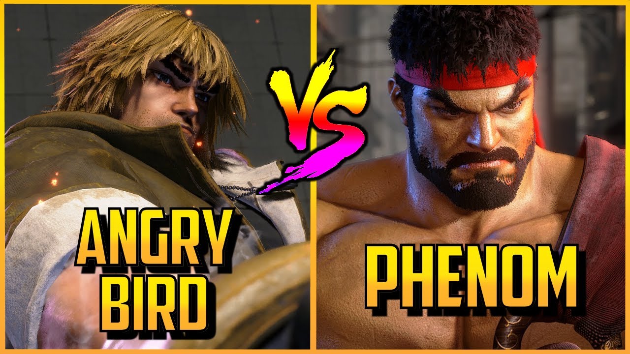 SF6  ▰ AngryBird's Insane Ken Vs Phenom  【Street Fighter 6 Beta #2】
