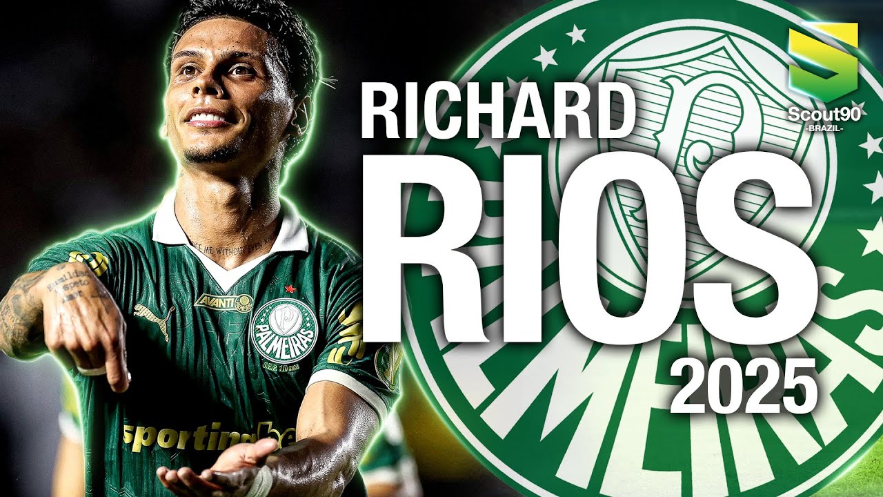 Richard Ríos 2025 - Dribbling Skills, Assists & Goals - Palmeiras | HD
