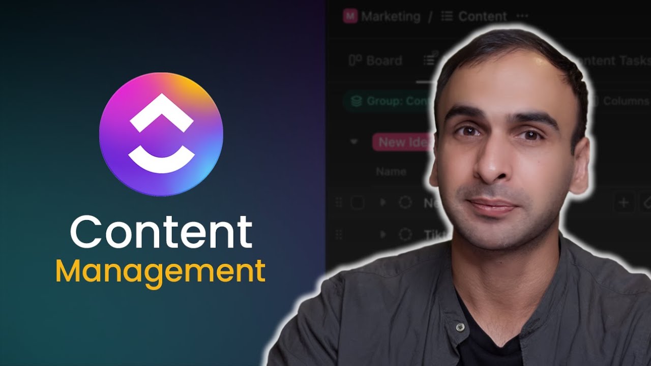 How to Build a Content Management System in ClickUp