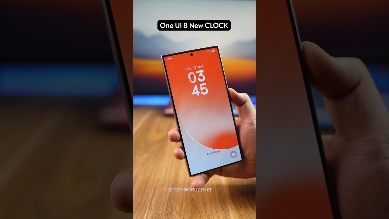 One UI 8 New CLOCK 😍🥰