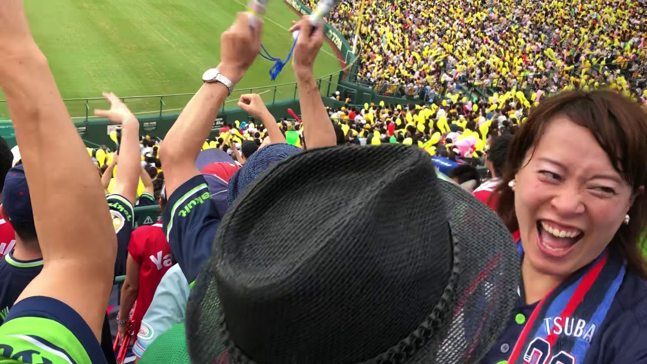 東京ヤクルトスワローズ  7回の攻撃  応援歌 ちなみに1番盛り上がった回です！！！