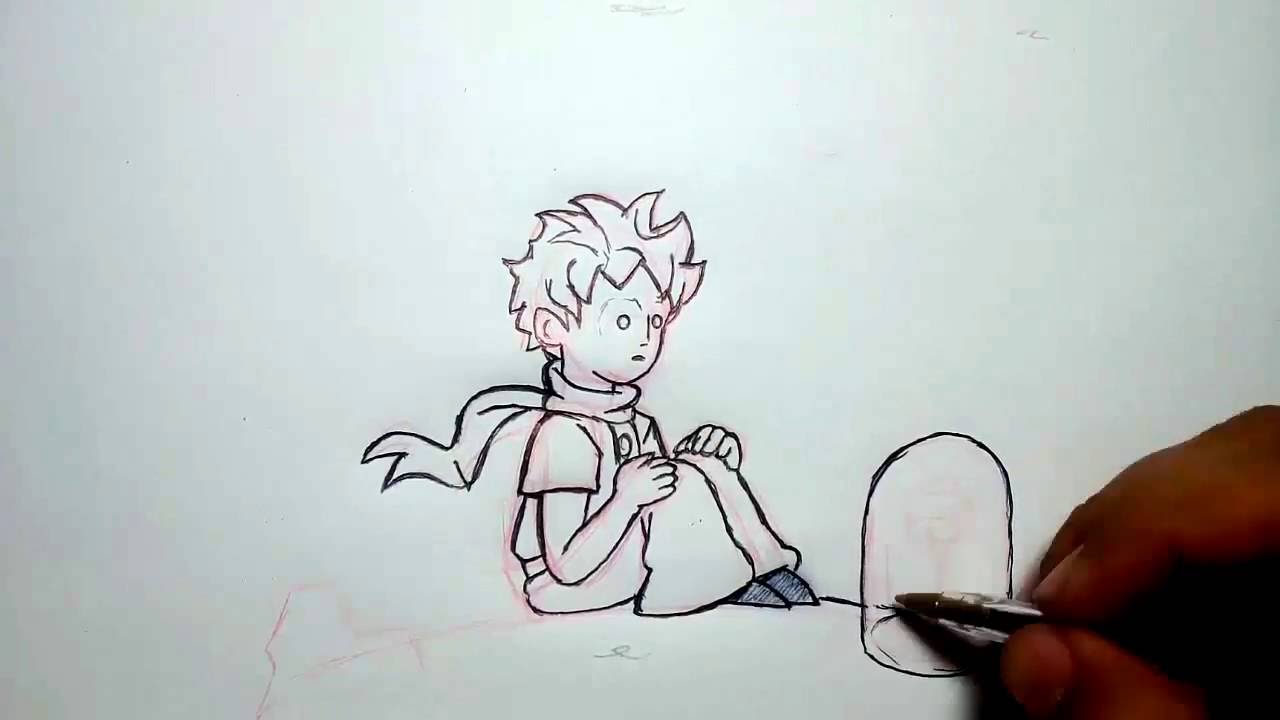 COMO DESENHAR O Pequeno Príncipe parte 1