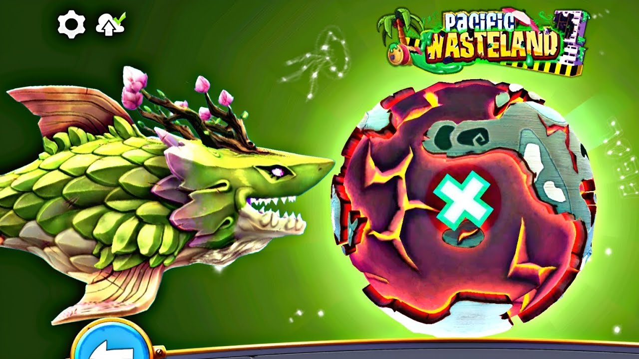 Gaia Shark Vs Pacific Island | Hungry Shark world All Sharks Unlock
