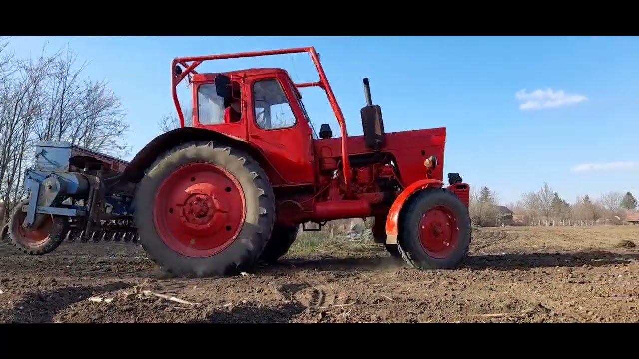 MTZ 50 lucerna vetés 2022