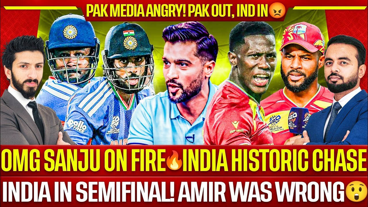 OMG Sanju 96 on Fire 🔥India Historic Chase | India in Semifinal | M Amir was Wrong 😲| IND vs WI