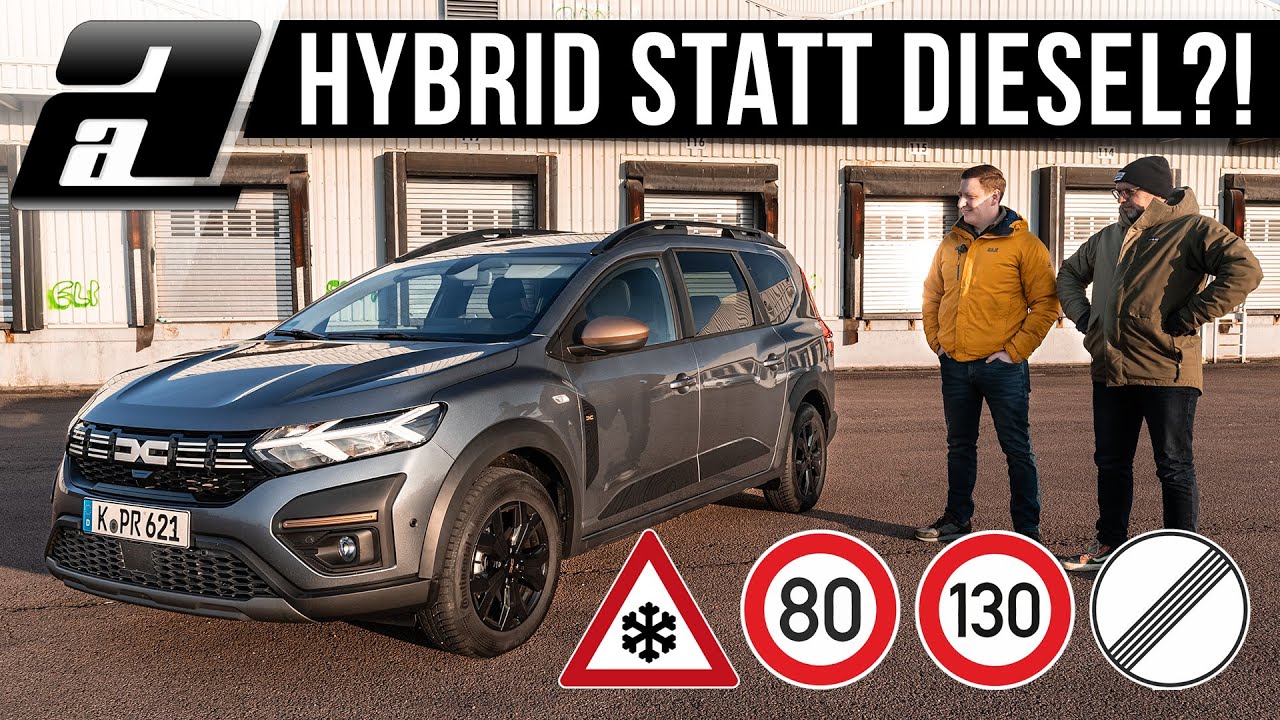 Dacia Jogger Hybrid 140 vs. WLTP |  SO viel verbraucht er wirklich! | 80 vs 130 vs VOLLGAS im WINTER
