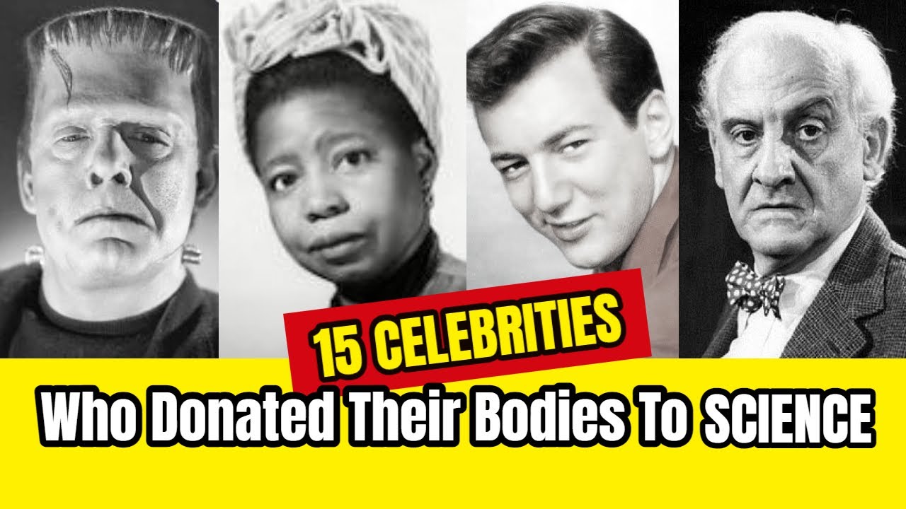 15 Famous People Who DONATED THEIR BODIES To Medical Science