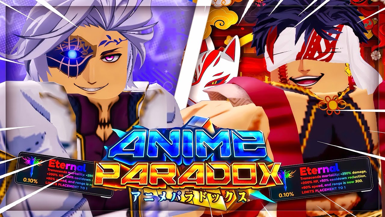 Evolving The New Broken 0.1% Eternal Secret Portal Units In Anime Paradox 