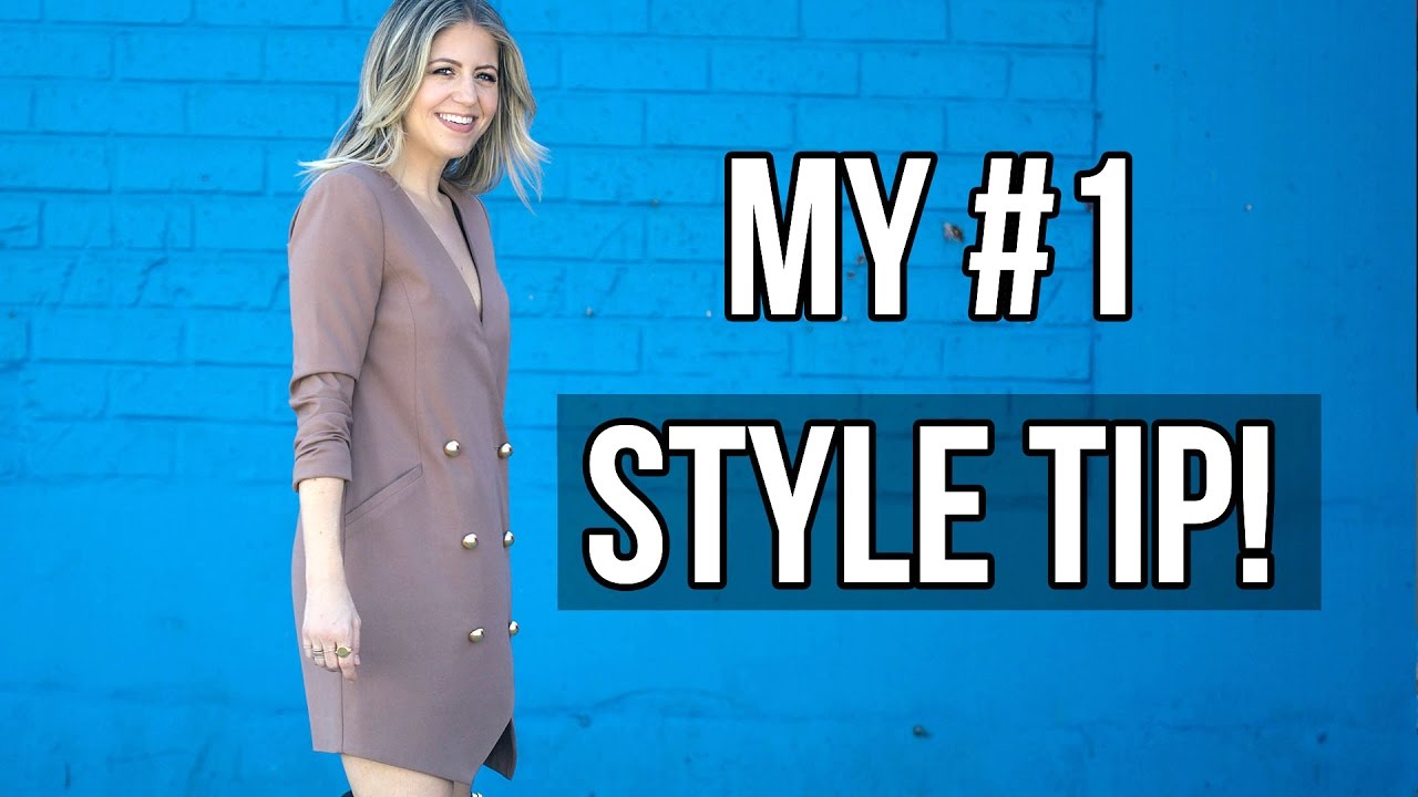 How To Style Yourself- My #1 Style Tip!