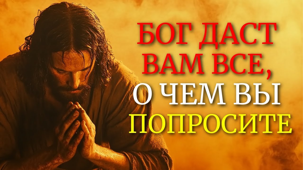 ИИСУС раскрывает секрет МОЩНОЙ МОЛИТВЫ | Христианская Мотивация