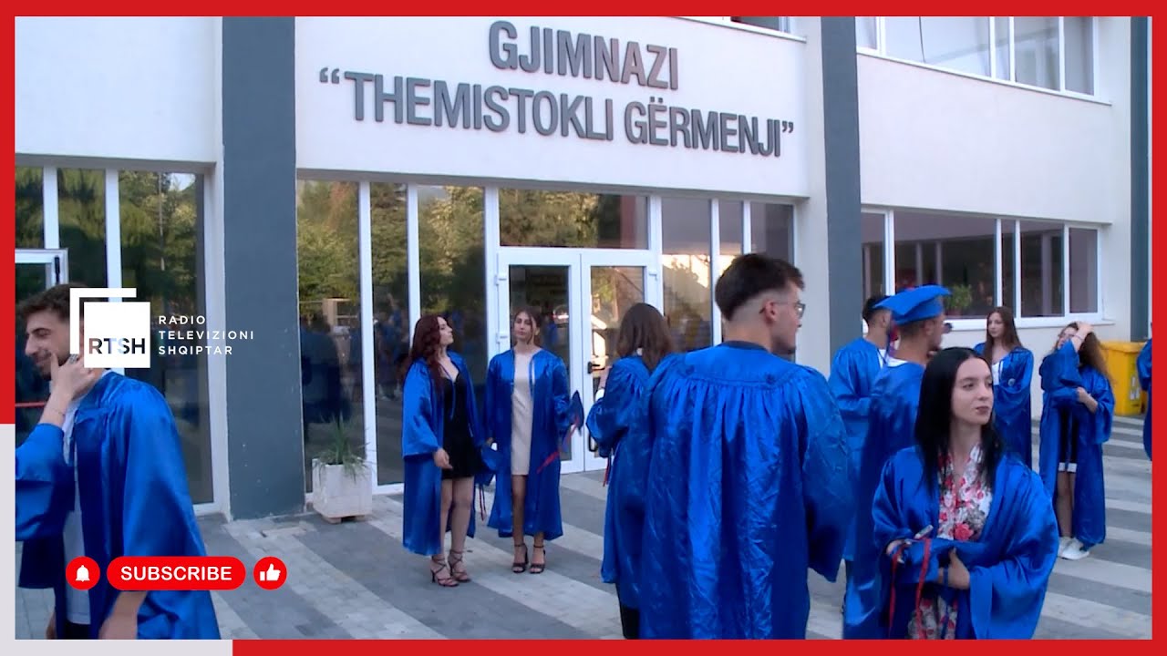 Matura 2025“Themistokli Gërmenji” Korçë,nxënësit festojnë përmbylljen e një kapitulli të rëndësishëm