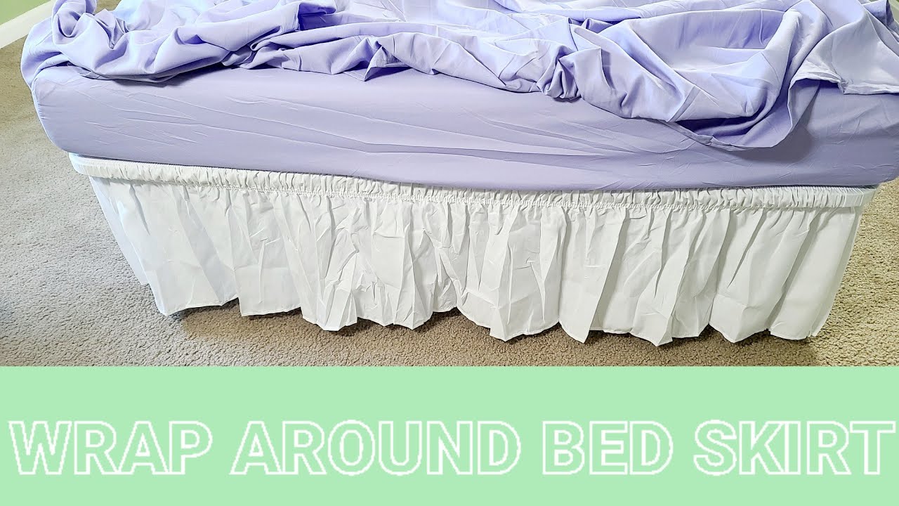 Wrap Around Bed Skirt 12, 16, 18 inch Drop Review | Biscaynebay Review