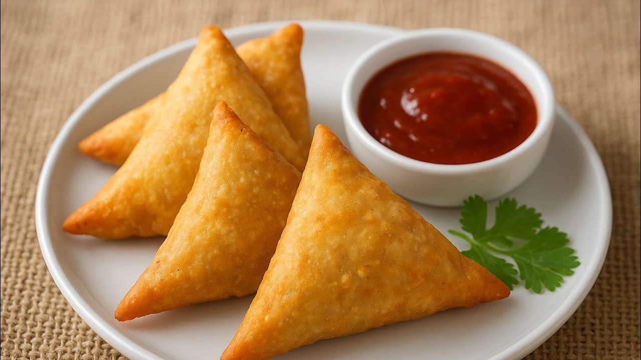 🍗Crispy Chicken Samosa Recipe | Perfect Iftar or Snack Time Treat | Easy Chicken Samosa🫑