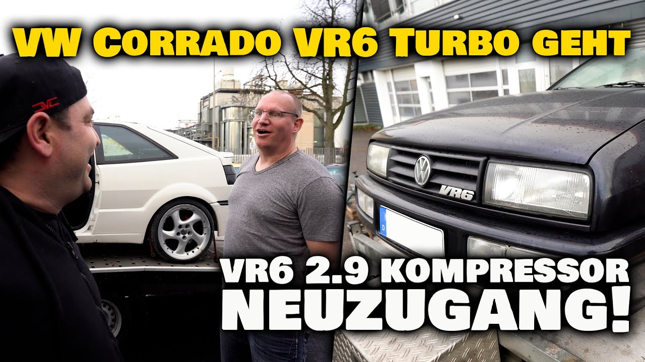 LEVELLA | Der VW Corrado VR6 Turbo muss gehen! - Tauschgeschäft gegen 2.9l VR6 Kompressor!