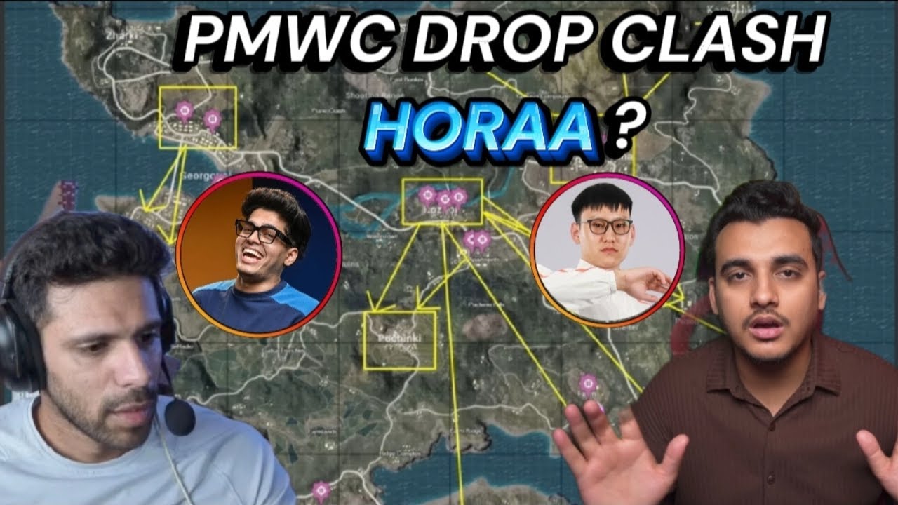 ANSH YT AND OCEAN SHARMA  REACTING PMWC  DROP CLASH 💥 | INDIA🇮🇳 VS NEPAL🇳🇵@OceanGoesLive @AnshYT