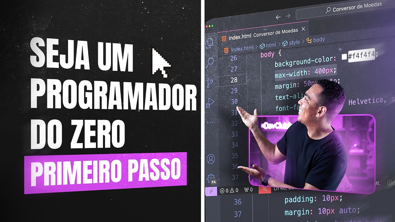 COMO SE TORNAR UM PROGRAMADOR DO ZERO | AULA PRÁTICA