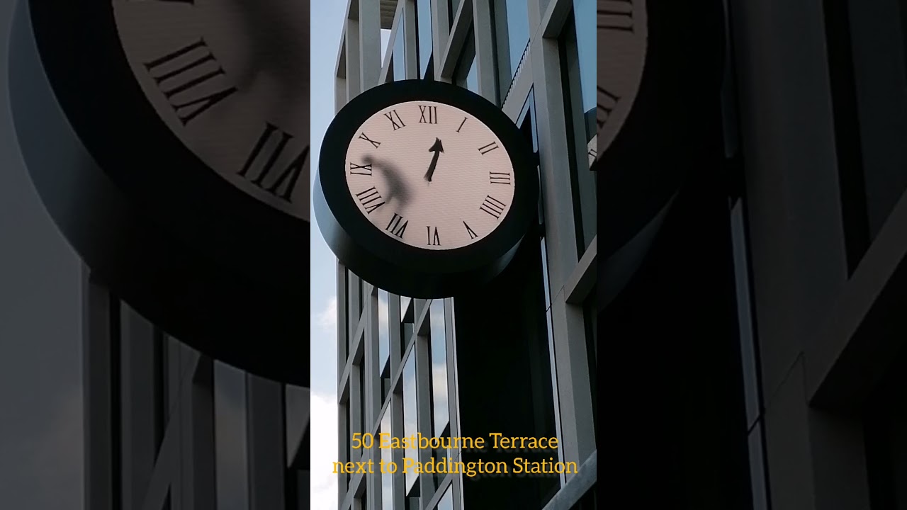 Man trapped inside a clock in Paddington!