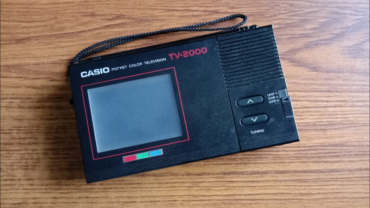 CASIO Pocket Color Television | TV-2000