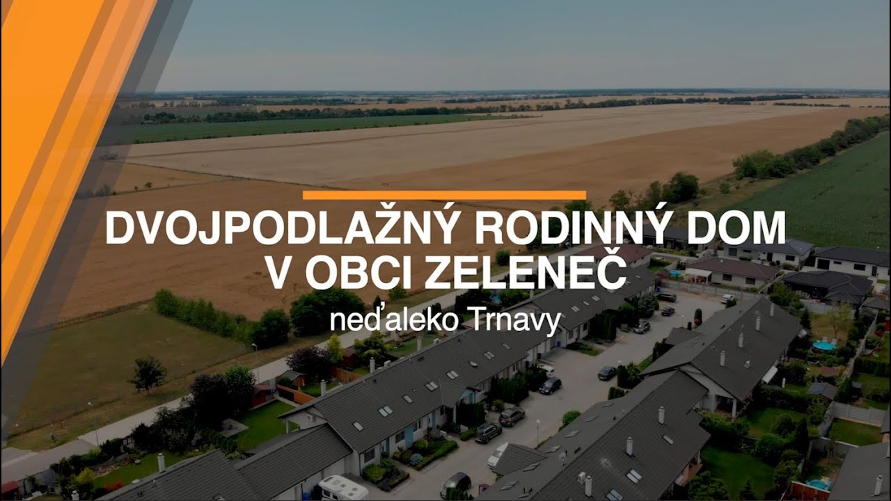 RODINNÝ DOM NA PREDAJ - Zelenec
