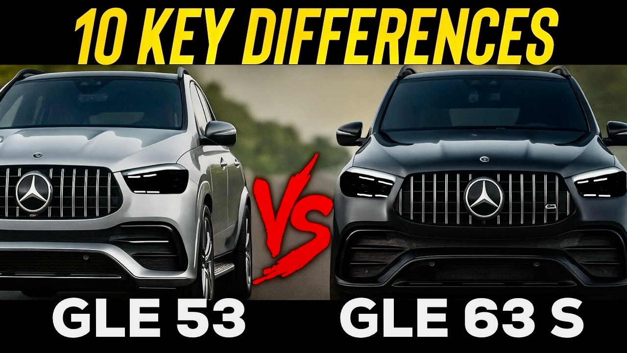 10 KEY Differences: 2025 AMG GLE 53 vs GLE 63 S