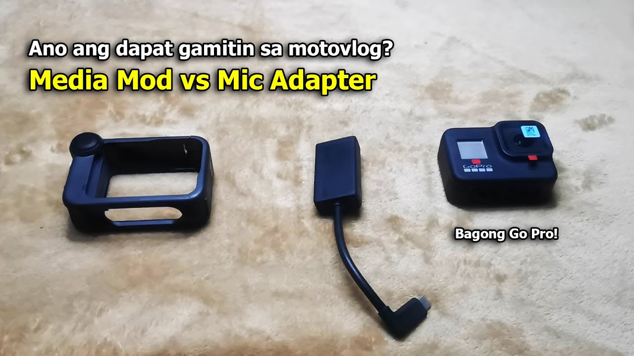 Media Mod VS Mic Adapter: Ano ang dapat gamitin sa motovlog?