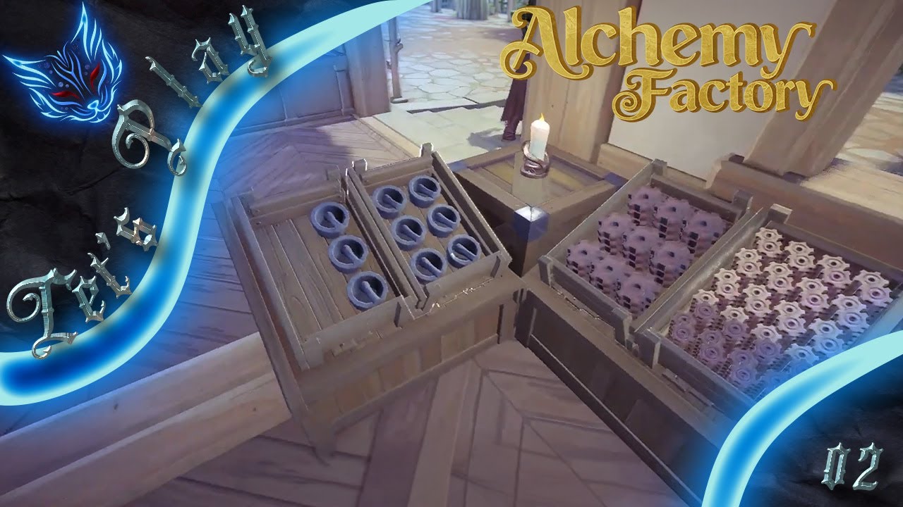 🫧[ AlchemyFactory ] ⚗️On se perd sur les chaines de productions - ep.2