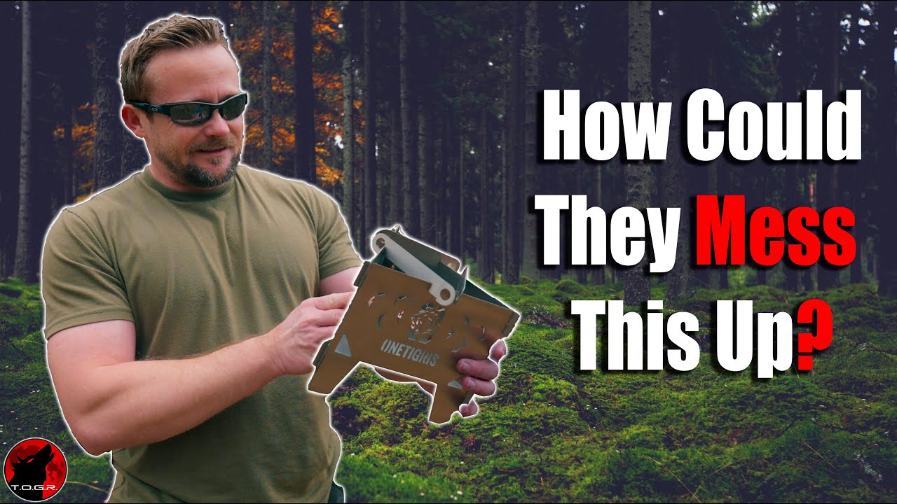 They Forgot Something - Weird Wood Burning Stove From OneTigris - OneTigris Titanium Mini Wood Stove