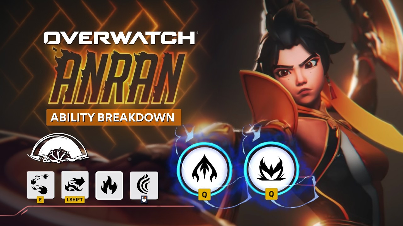 Give me 8m 50s and I'll teach you how to play ANRAN | Overwatch
