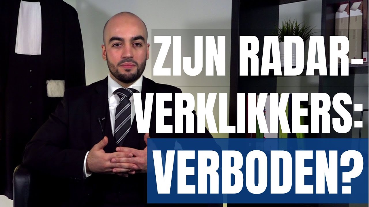 Radarverklikkers: Verboden in België ? | Advocaat aan het Woord