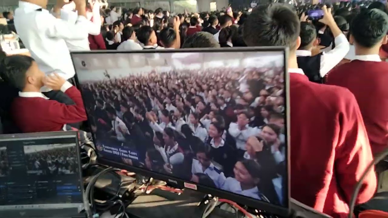 J Lalrosanga. Territorial Corps Cadet Congress ah Corps Cadet naupang ten anlo lawm nasa hle.