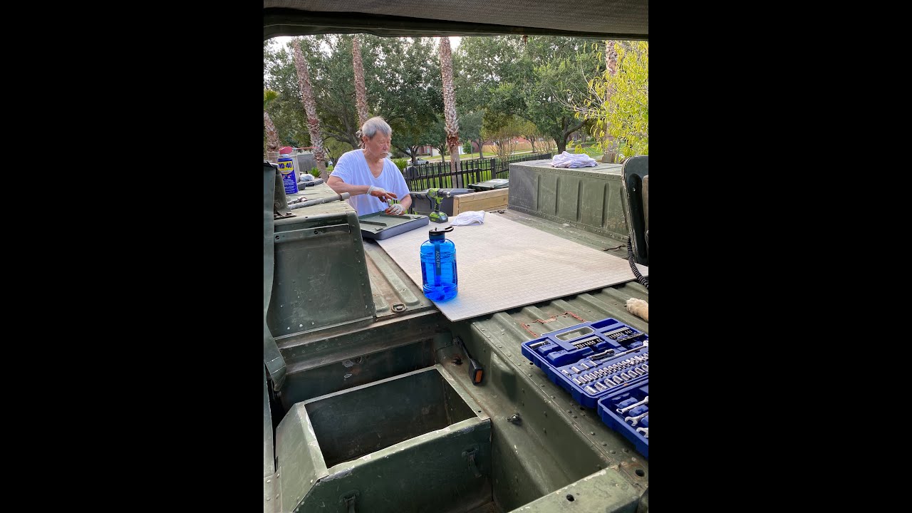 HMMWV / HUMVEE - Upgrading Seats