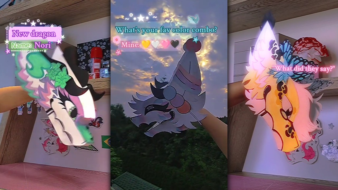 💀THE AMAZING Paper Dragon Edits 🔥Dragon Puppet TIKTOK Compilation😍 #31