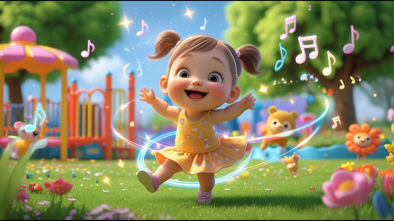 Baby’s Happy Dance Party 💃🕺 | Fun Action Songs for Kids | Preschool Music & Movement